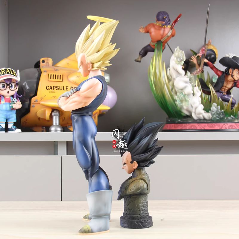 YJ Majin Vegeta Figurine with  - Model Kit Vegito ulasan dan harga