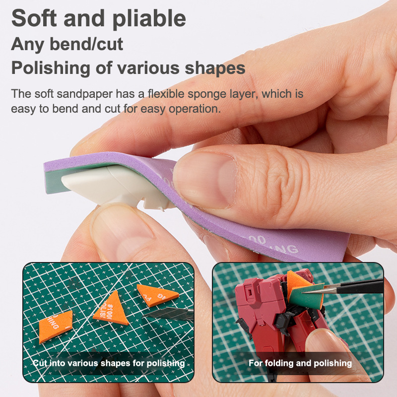 9Pcs/set 400~1200 Semi-rigid S - Model Kit Tool Set ulasan dan harga