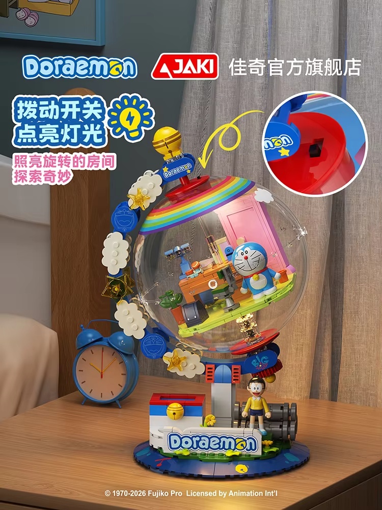 JAKI Doraemon Licensed Globe B - Model Kit Box ulasan dan harga